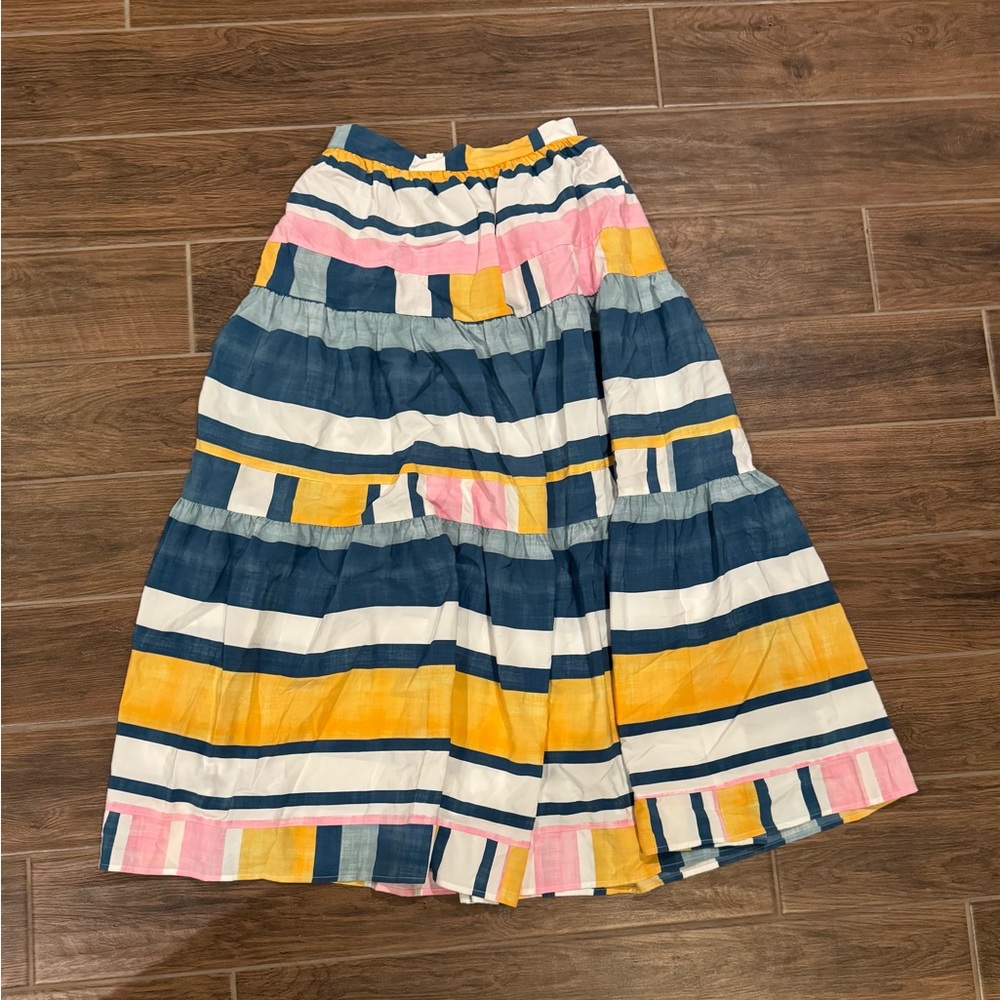 Striped Multicolor Women's Skirt size Medium